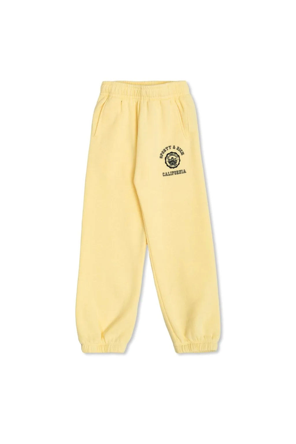 Sporty & Rich Logo-Printed Tapered Leg Track Pants
