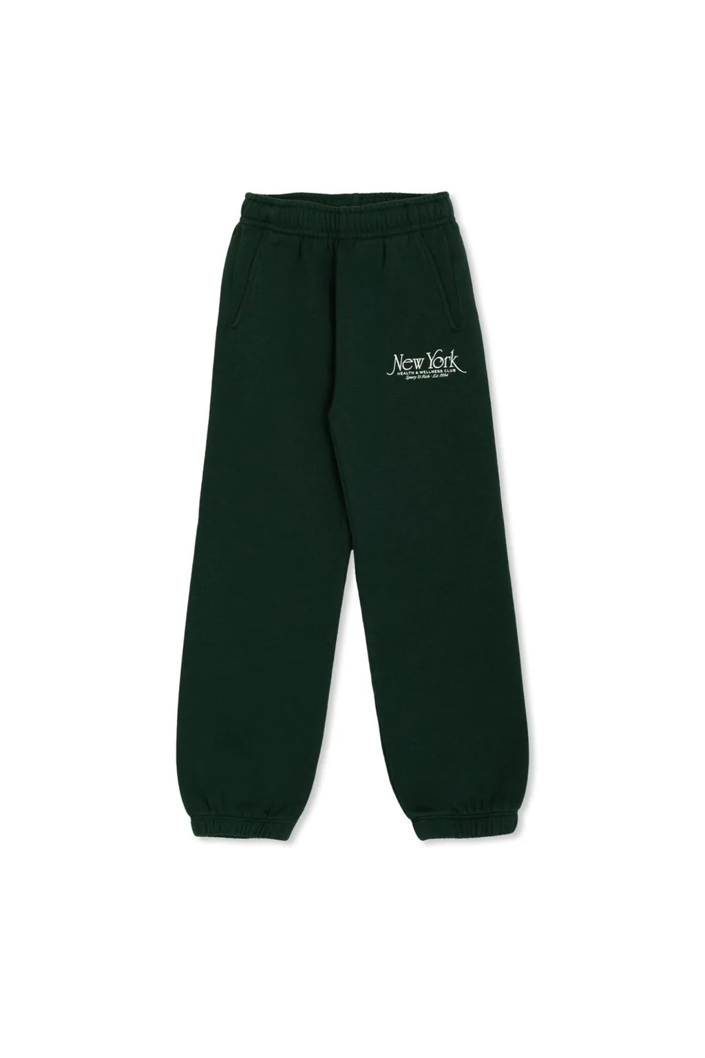 Sporty & Rich Logo-Printed Elasticated Waistband Track Pants