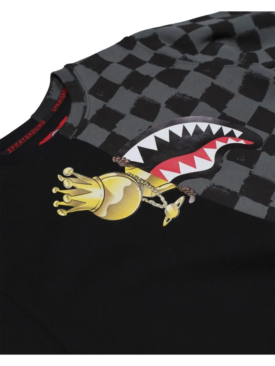 Sprayground Kids Astromane Checkered Sweater
