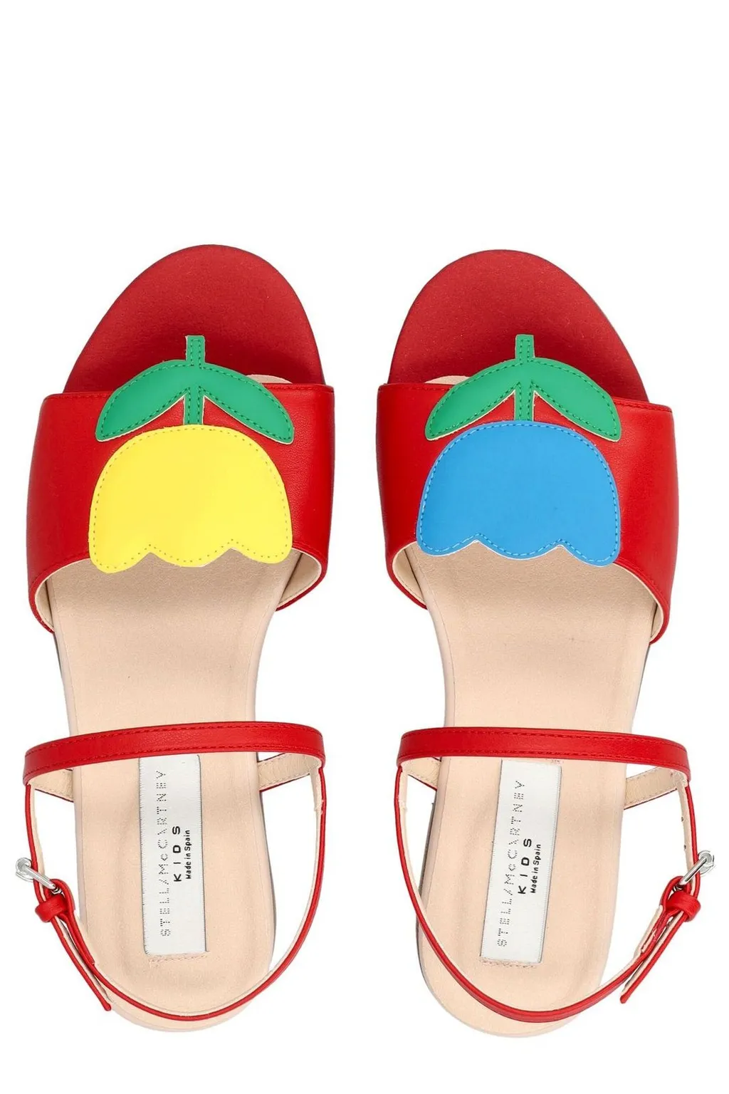 Stella Mccartney Kids Flower Patch Open Toe Sandals