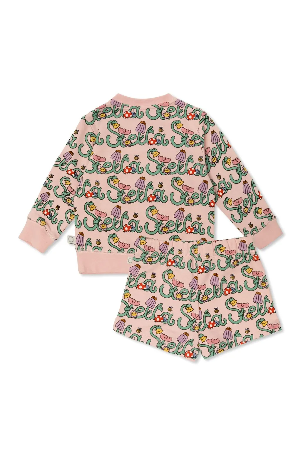 Stella Mccartney Kids All-Over Printed Shorts Set