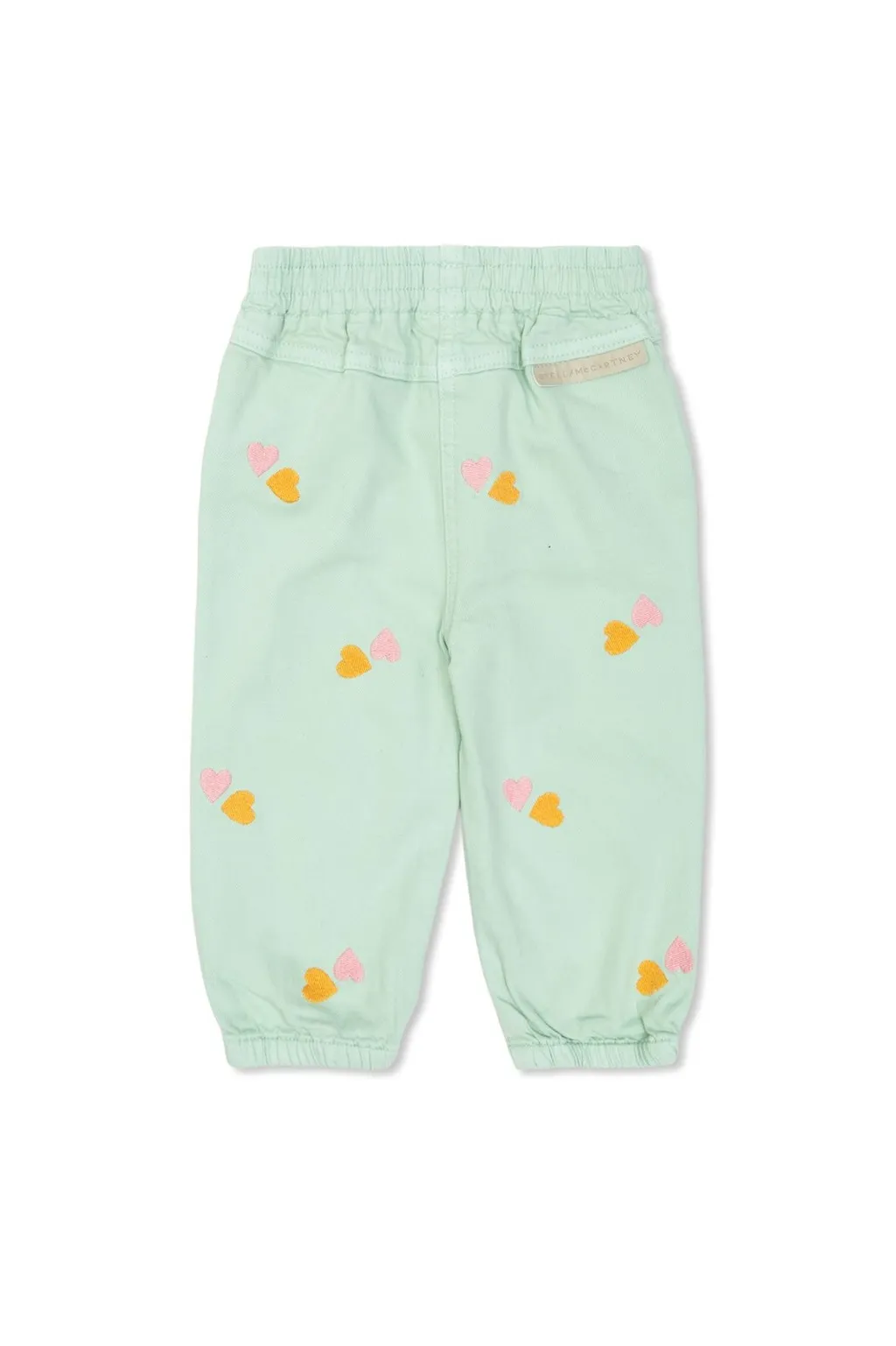 Stella Mccartney Kids Heart Embroidered Pants