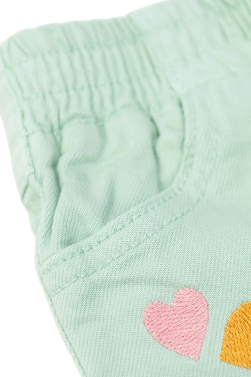 Stella Mccartney Kids Heart Embroidered Pants