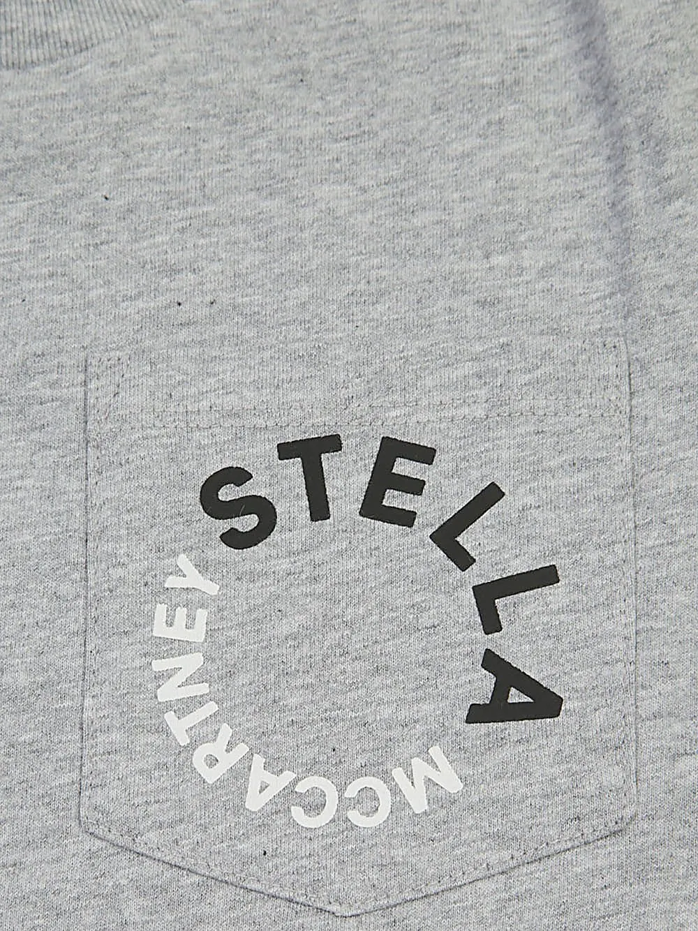 Stella Mccartney Kids Logo Printed Crewneck T-Shirt