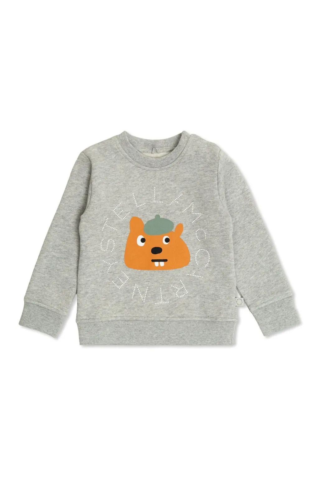 Stella Mccartney Kids Animal Patterned Crewneck Sweatshirt