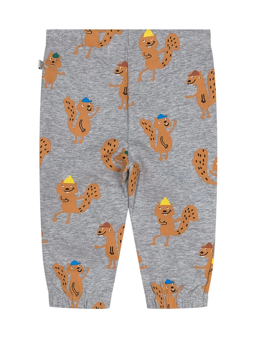 Stella Mccartney Kids Squirrel-Printed Tapered-Leg Trousers