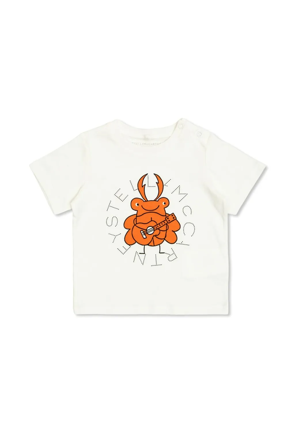 Stella Mccartney Kids Bug Printed Crewneck T-Shirt