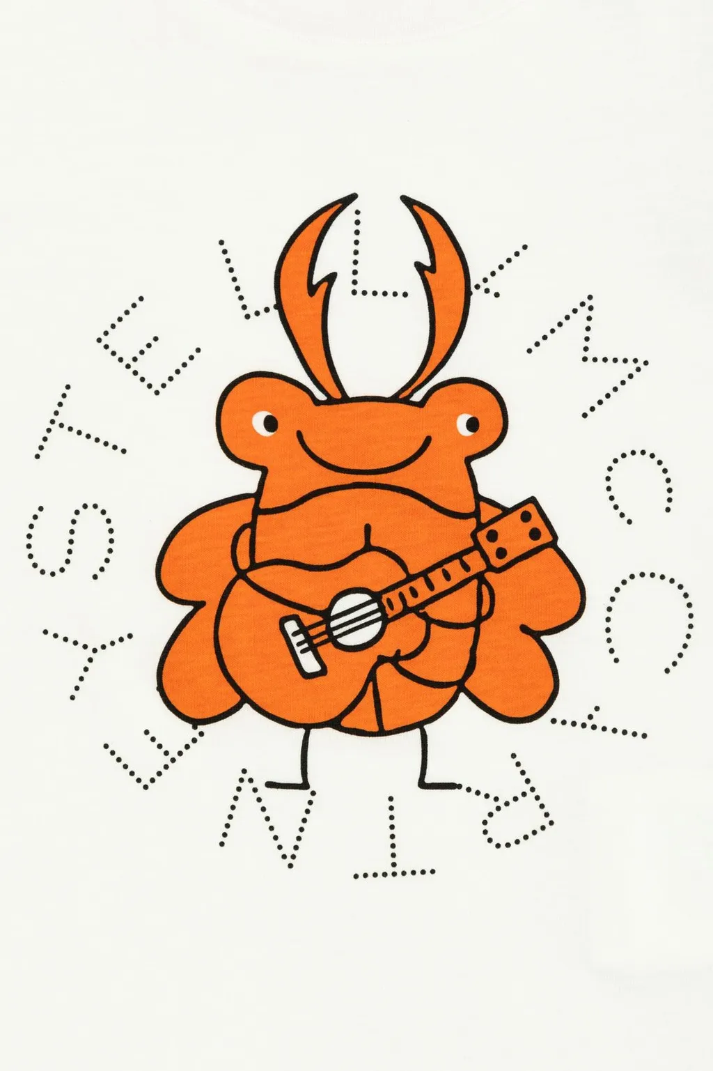 Stella Mccartney Kids Bug Printed Crewneck T-Shirt