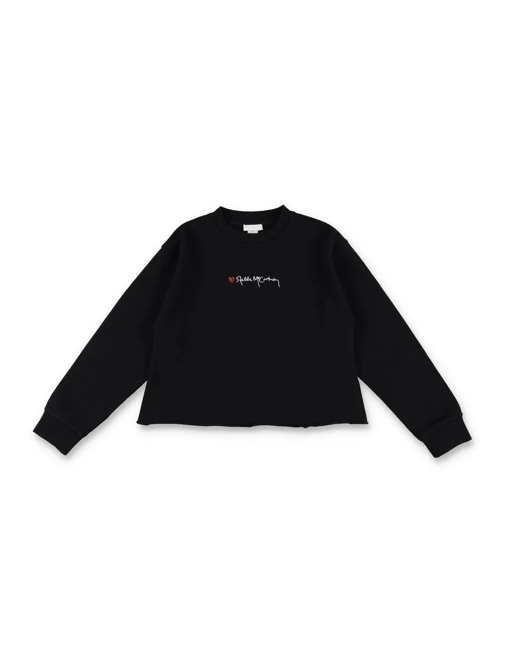 Stella Mccartney Kids Logo Embroidered Crewneck Sweatshirt