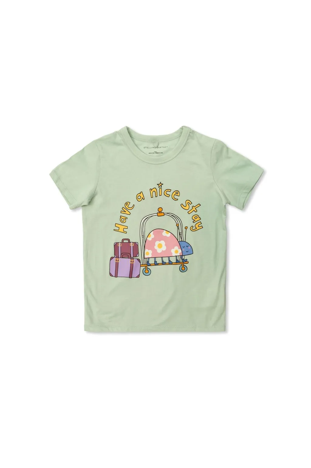 Stella Mccartney Kids Printed Crewneck T-Shirt