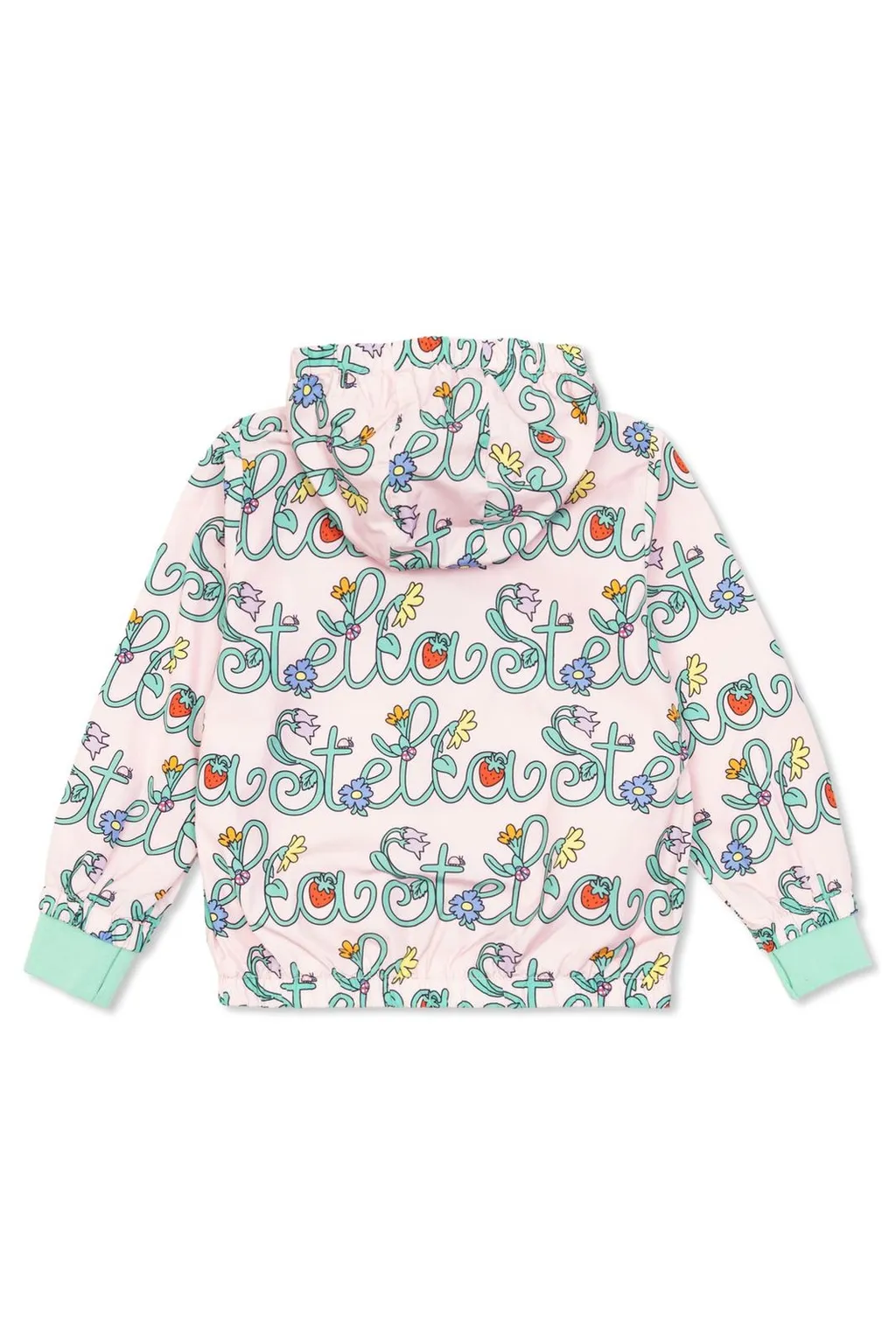 Stella Mccartney Kids Floral Motif Zipped Jacket