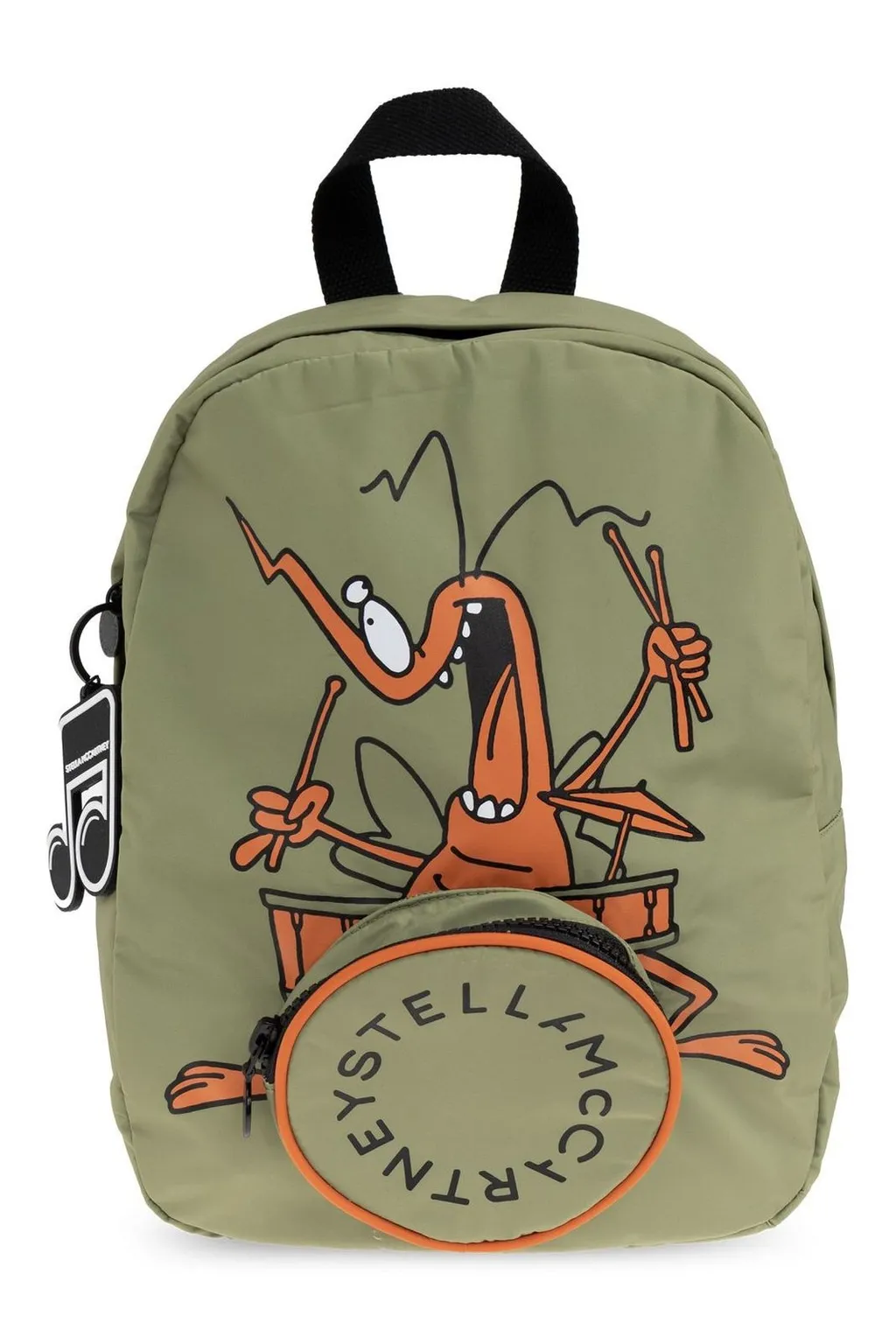 Stella Mccartney Kids Graphic Printed Zipped Backpack