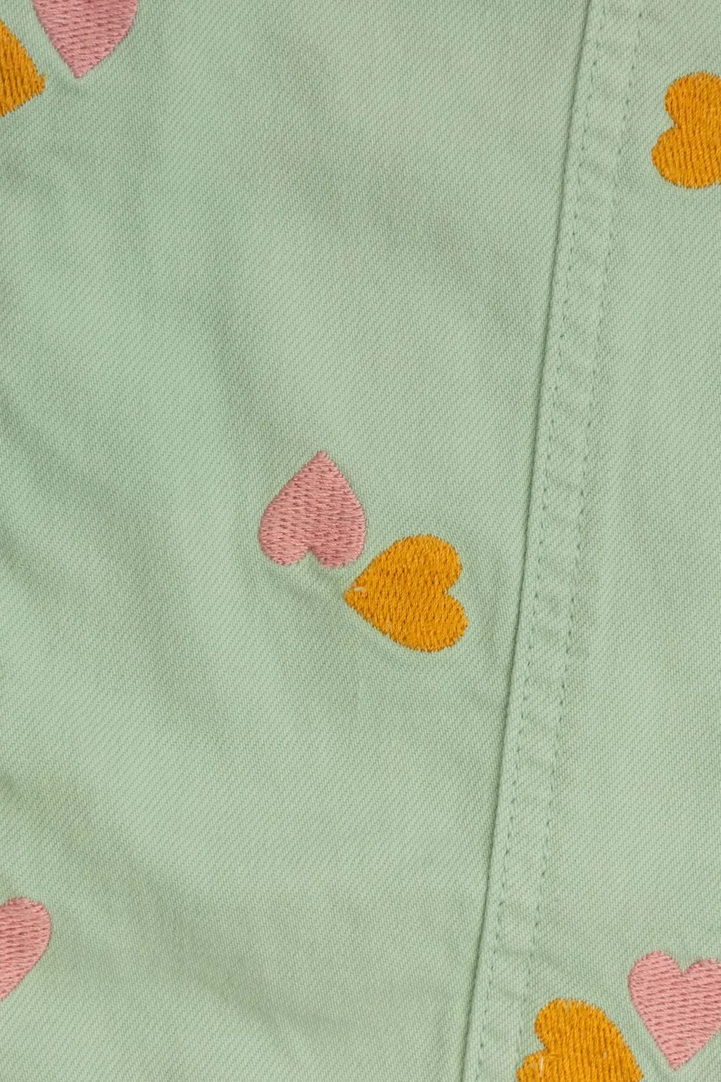 Stella Mccartney Kids Heart Embroidered Jeans