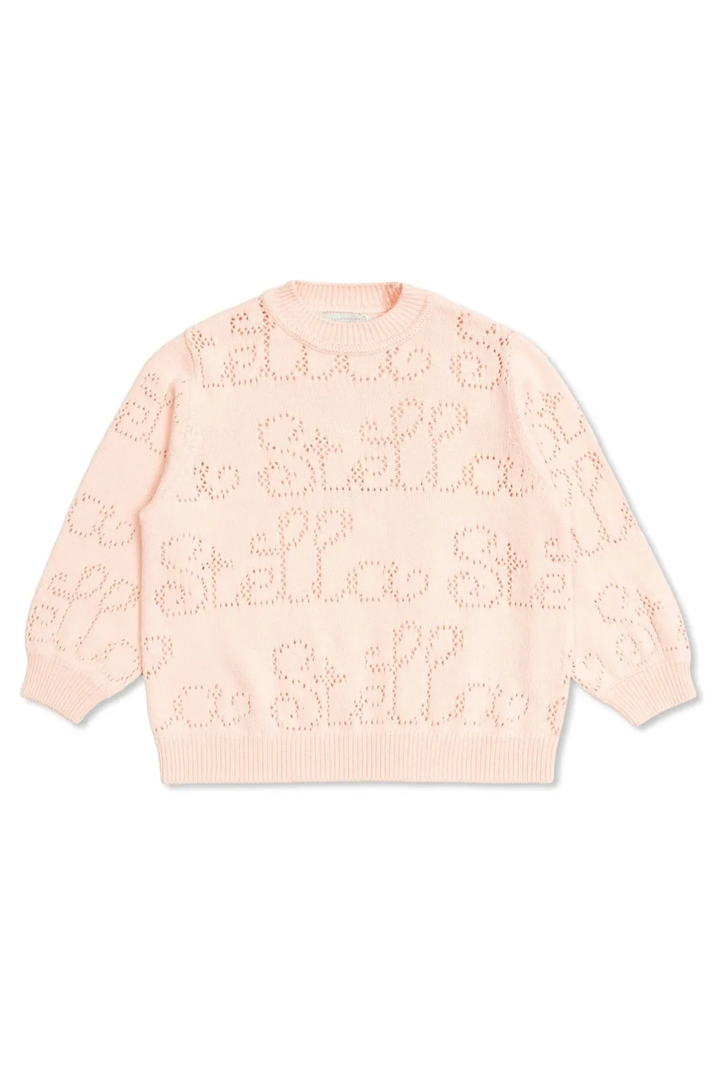 Stella Mccartney Kids Openwork Knitted Jumper