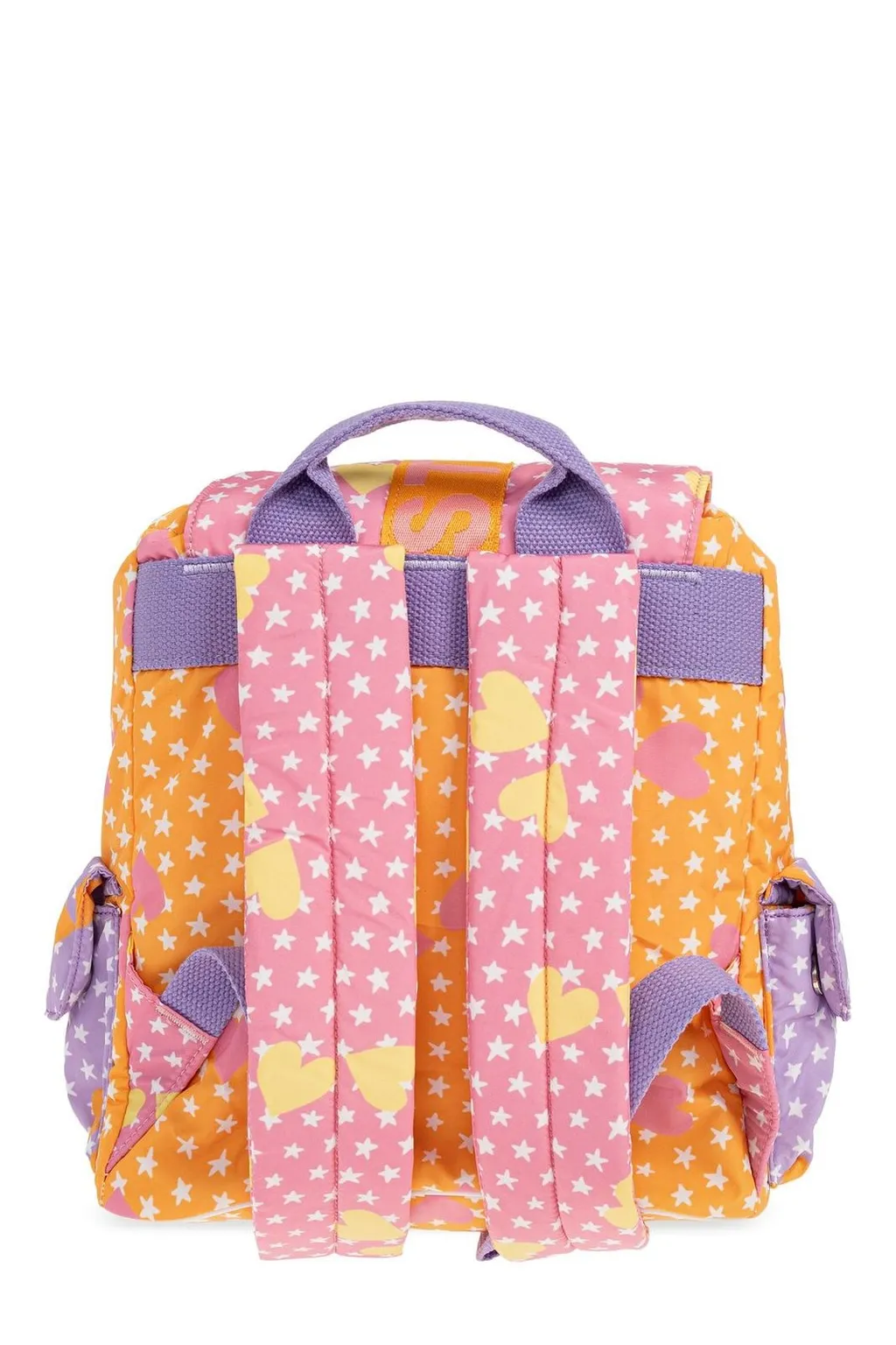 Stella Mccartney Kids Buckle Fastened Star Printed Backpack