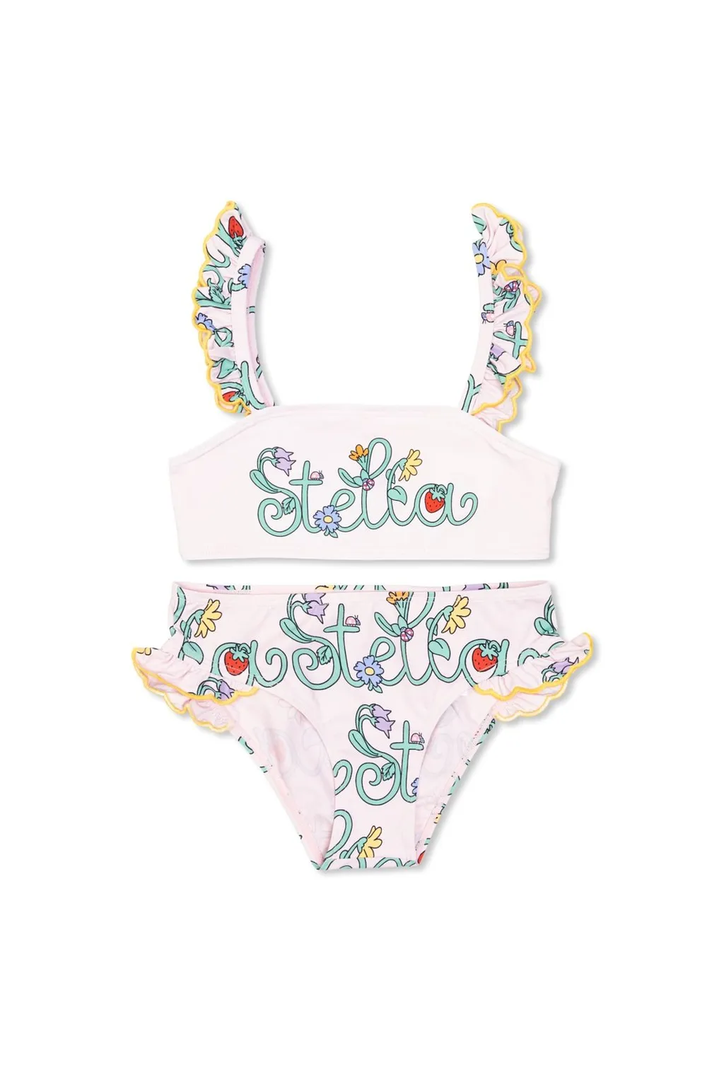 Stella Mccartney Kids Floral Printed Two Piece Swimsuit