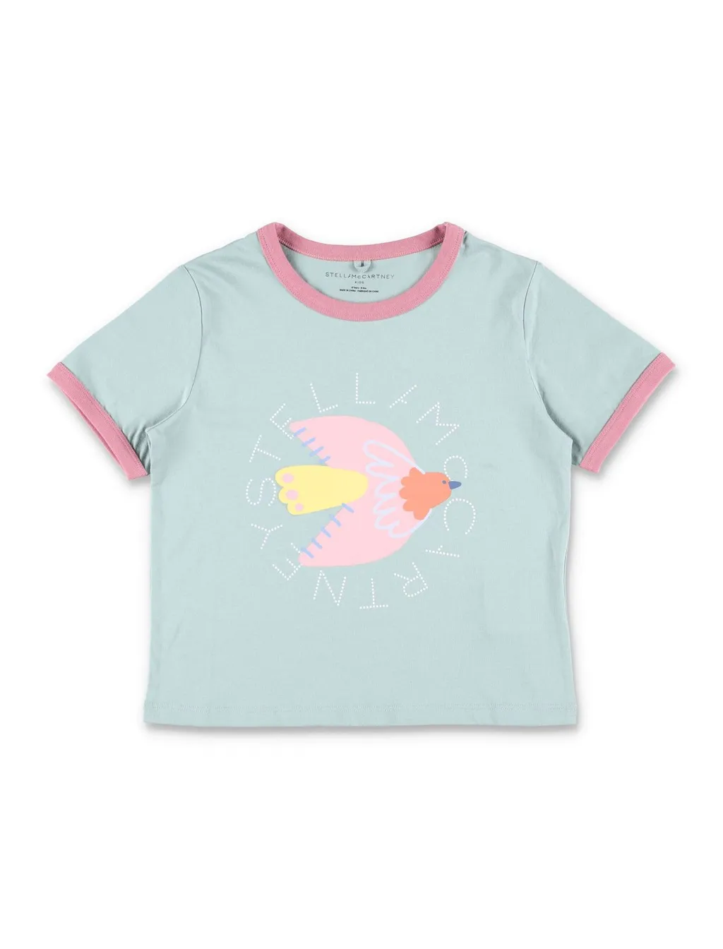 Stella Mccartney Kids Pattern-Printed Crewneck T-Shirt