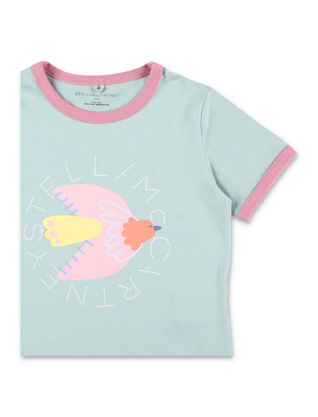 Stella Mccartney Kids Pattern-Printed Crewneck T-Shirt