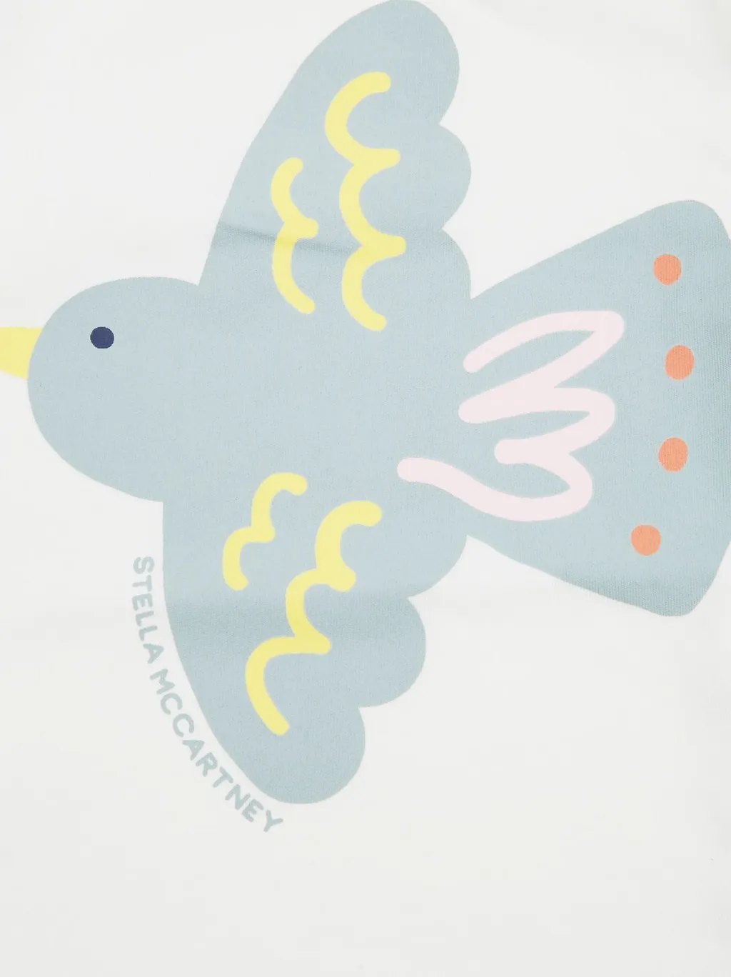Stella Mccartney Kids Bird-Print Crewneck T-Shirt
