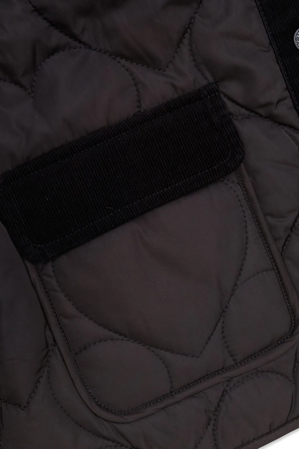 Stella Mccartney Kids Logo Embroidered Heart-Quilted Jacket