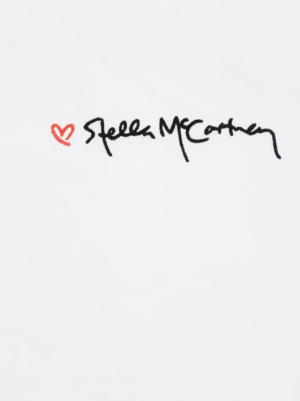 Stella Mccartney Kids Logo-Embroidered Crewneck T-Shirt