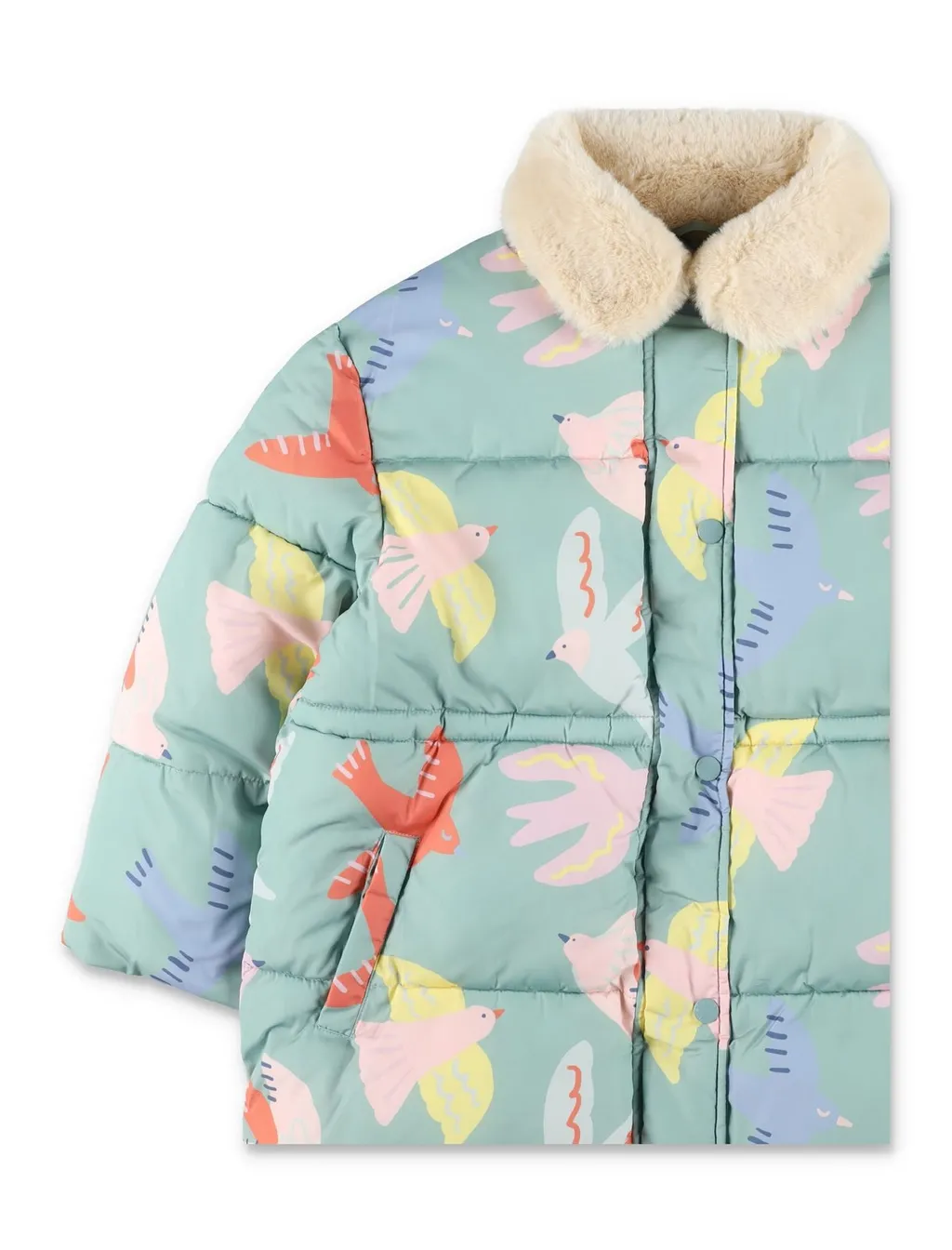Stella Mccartney Kids Graphic Printed Padded Jacket