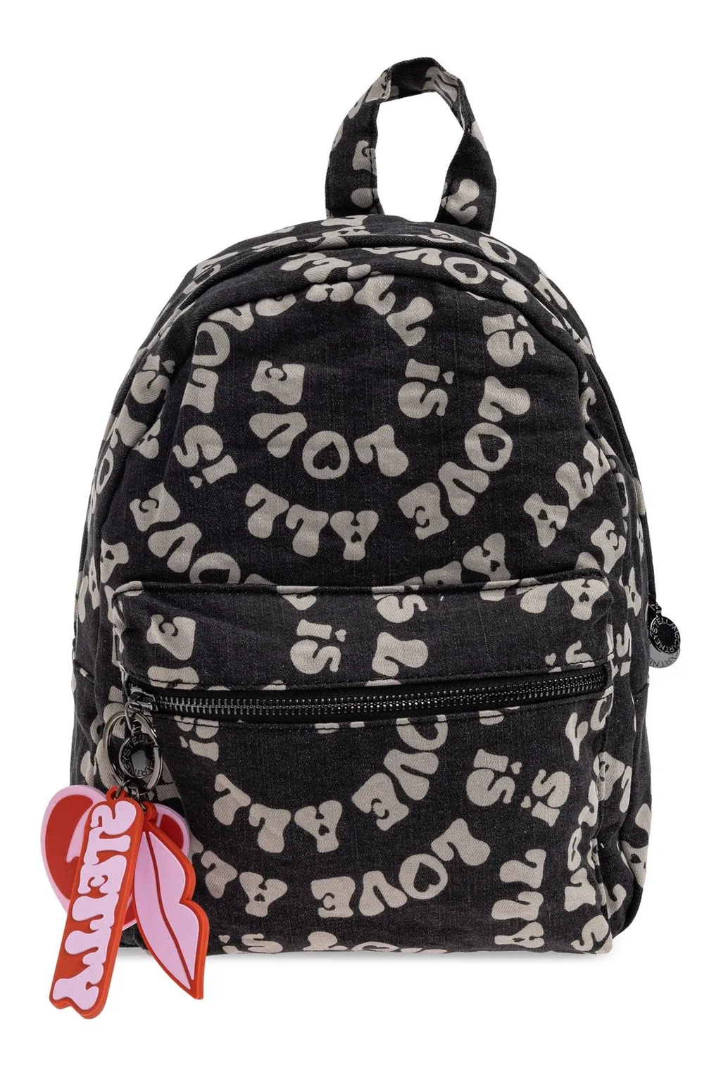 Stella Mccartney Kids Love-Printed Zipped Backpack