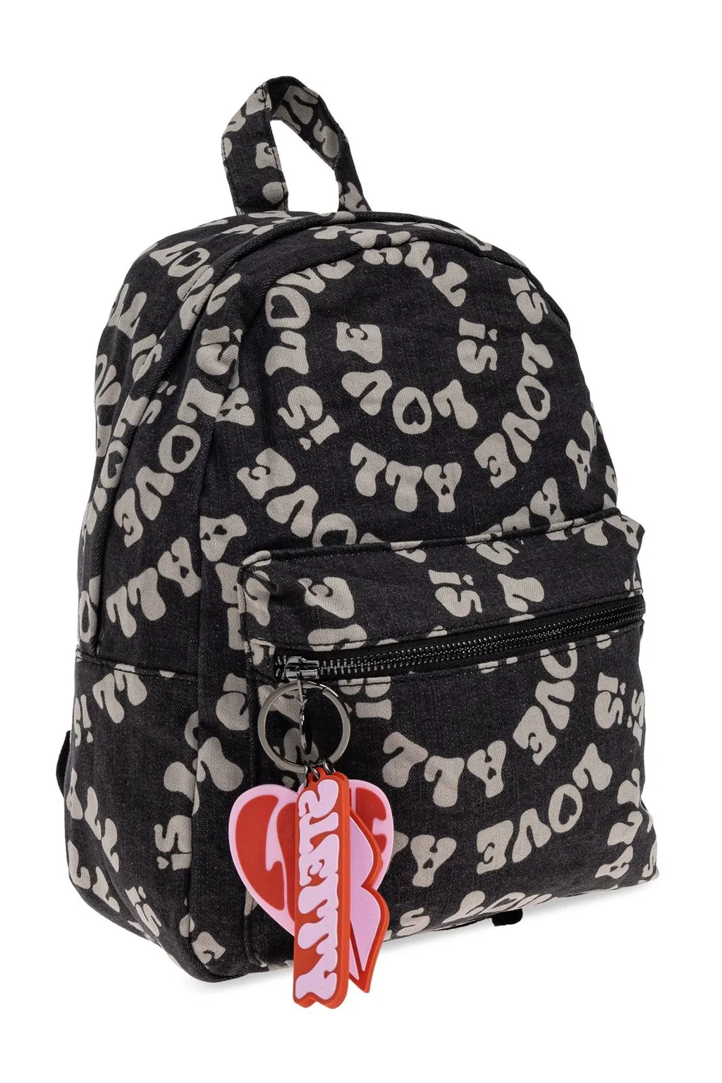 Stella Mccartney Kids Love-Printed Zipped Backpack