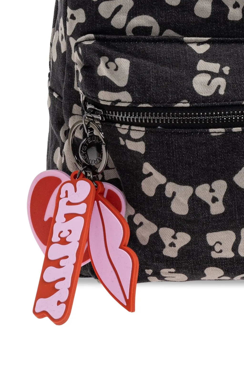 Stella Mccartney Kids Love-Printed Zipped Backpack