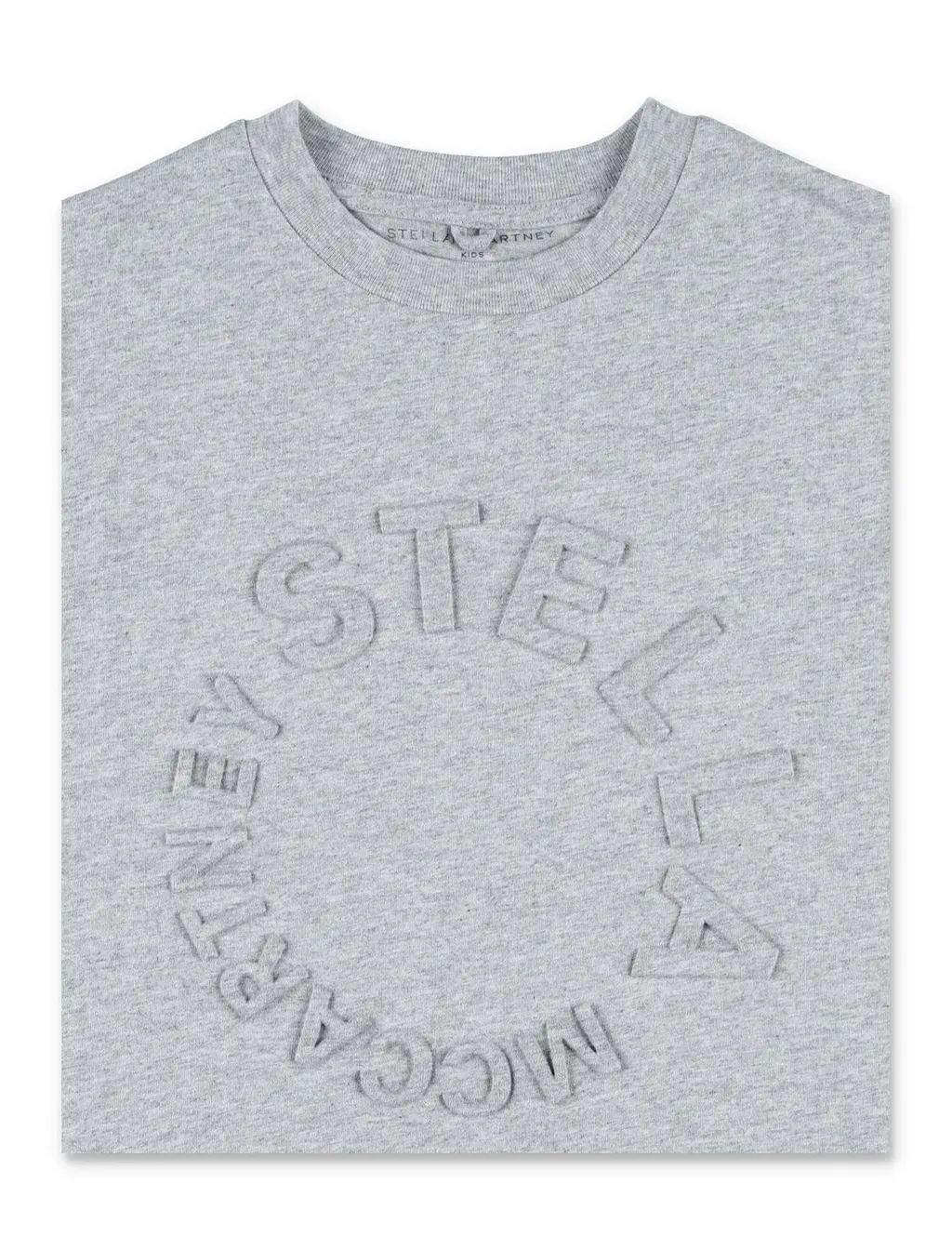 Stella Mccartney Kids Logo-Embossed Crew Neck T-Shirt