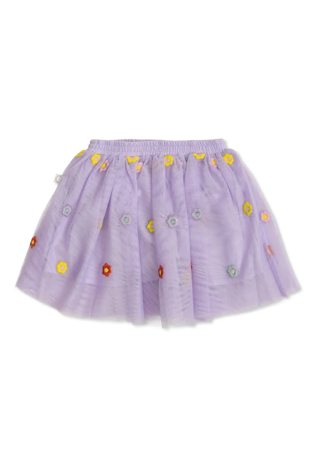 Stella Mccartney Kids Floral Embroidered Skirt