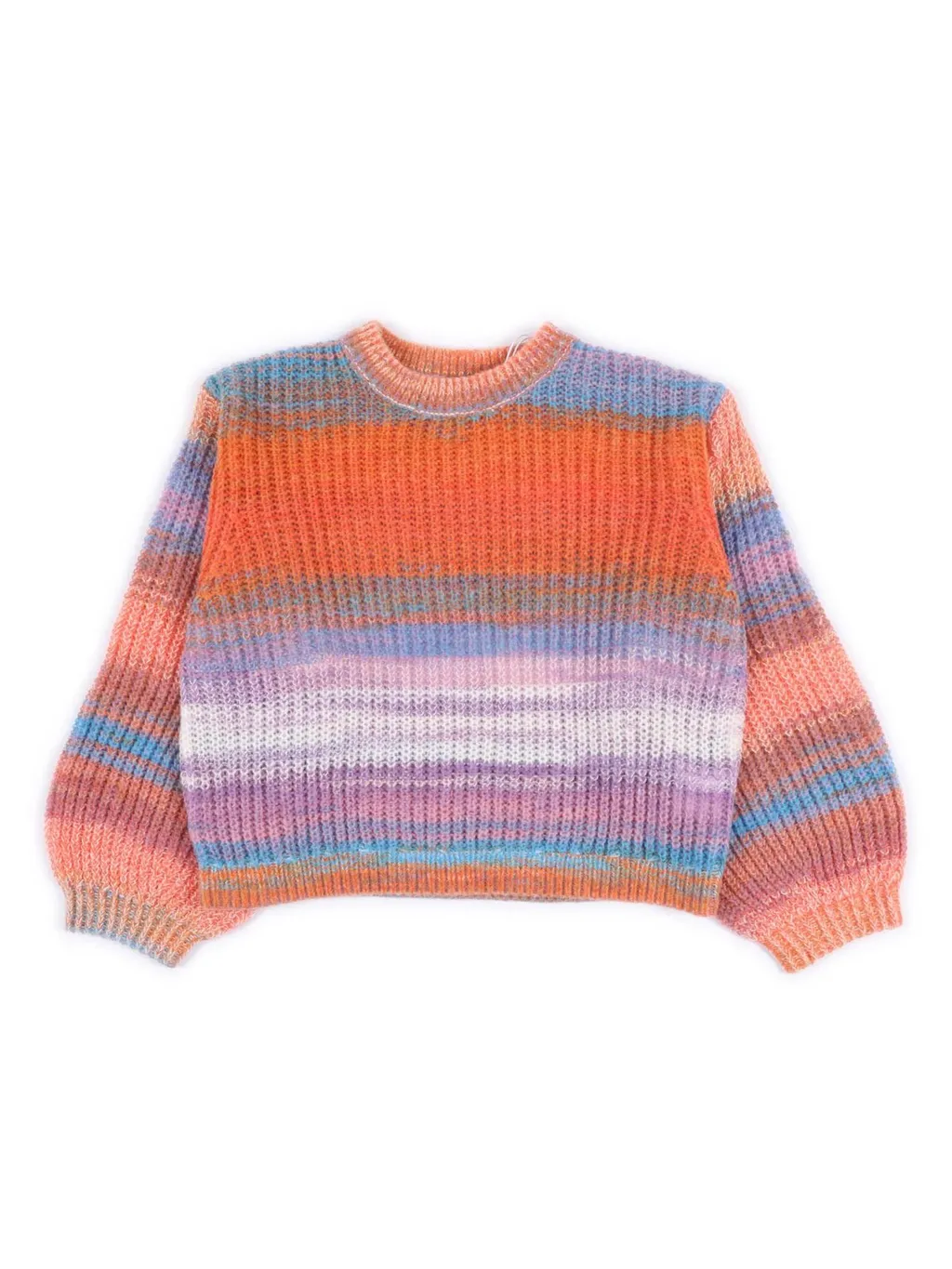 Stella Mccartney Kids Balloon-Sleeved Crewneck Jumper