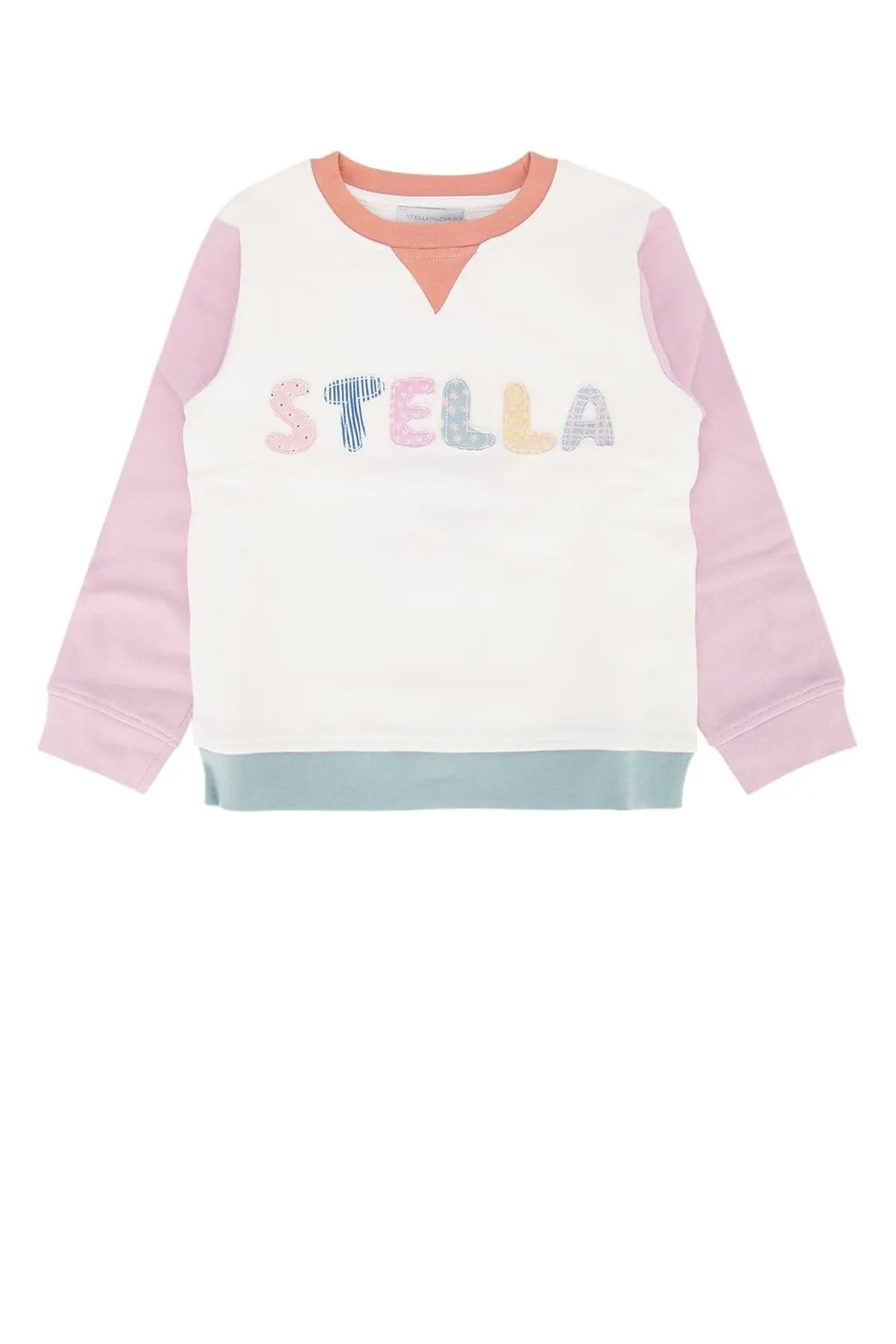 Stella Mccartney Kids Logo Printed Crewneck Sweatshirt