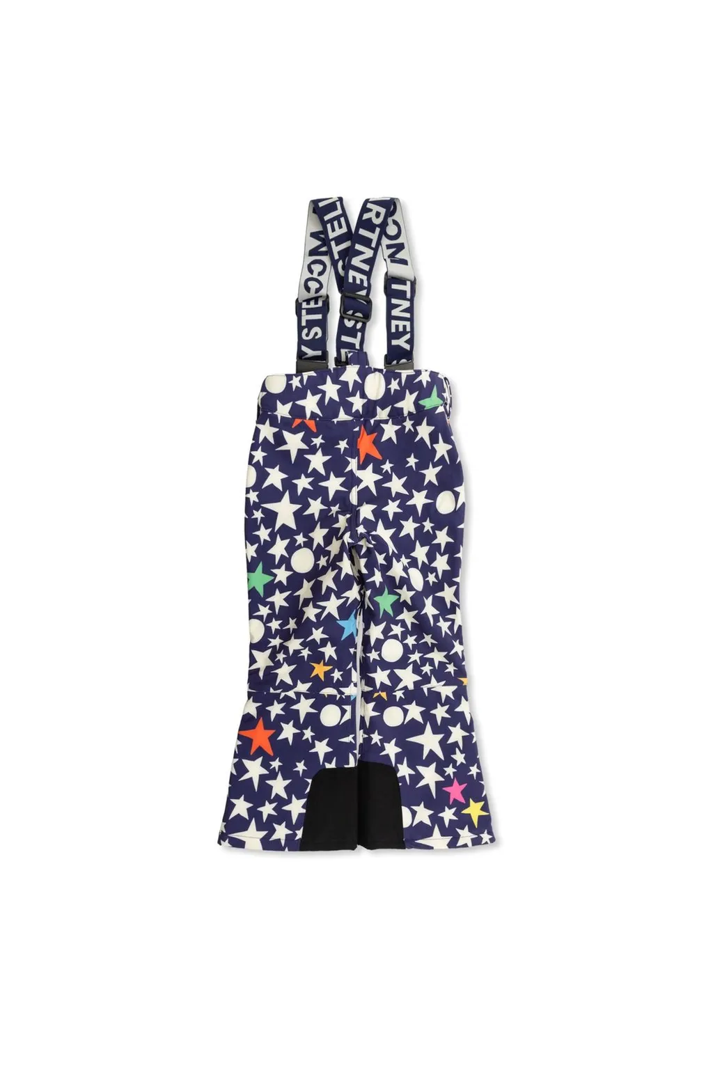 Stella Mccartney Kids Star-Printed Flared Suspender Trousers