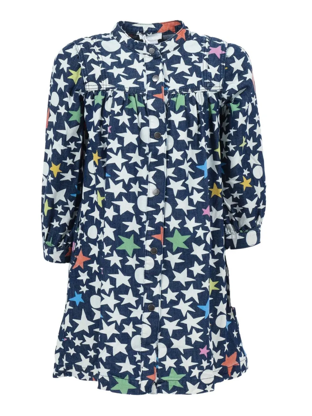 Stella Mccartney Kids Star-Printed Long Sleeved Dress