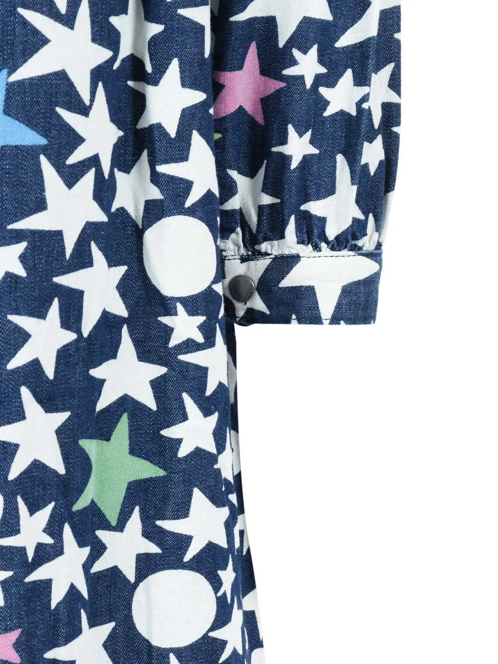 Stella Mccartney Kids Star-Printed Long Sleeved Dress