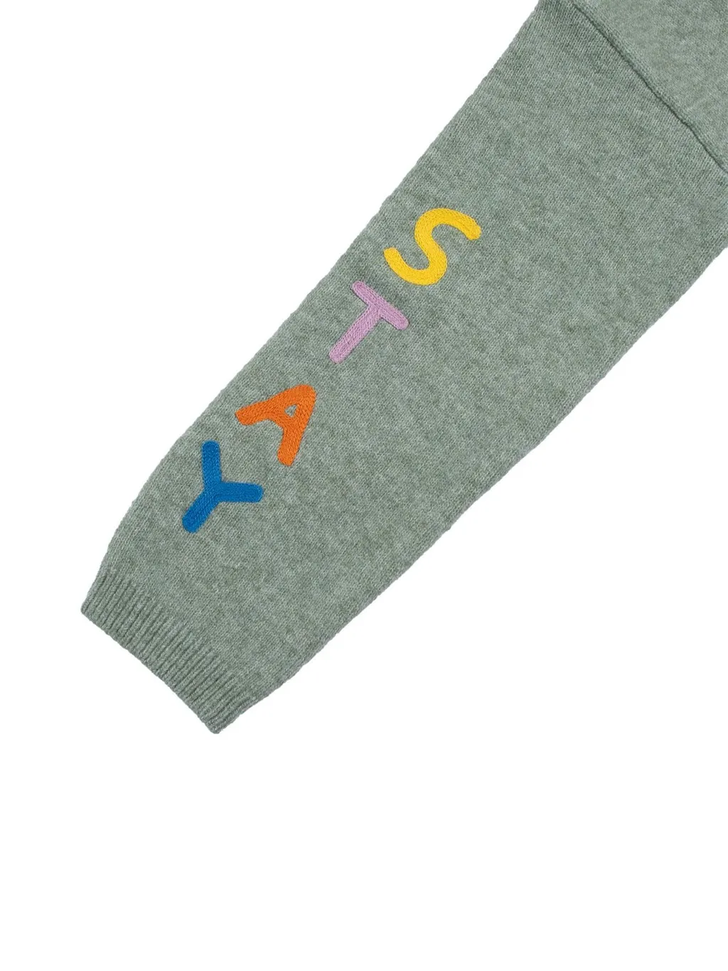 Stella Mccartney Kids Logo Lettering Crewneck Jumper