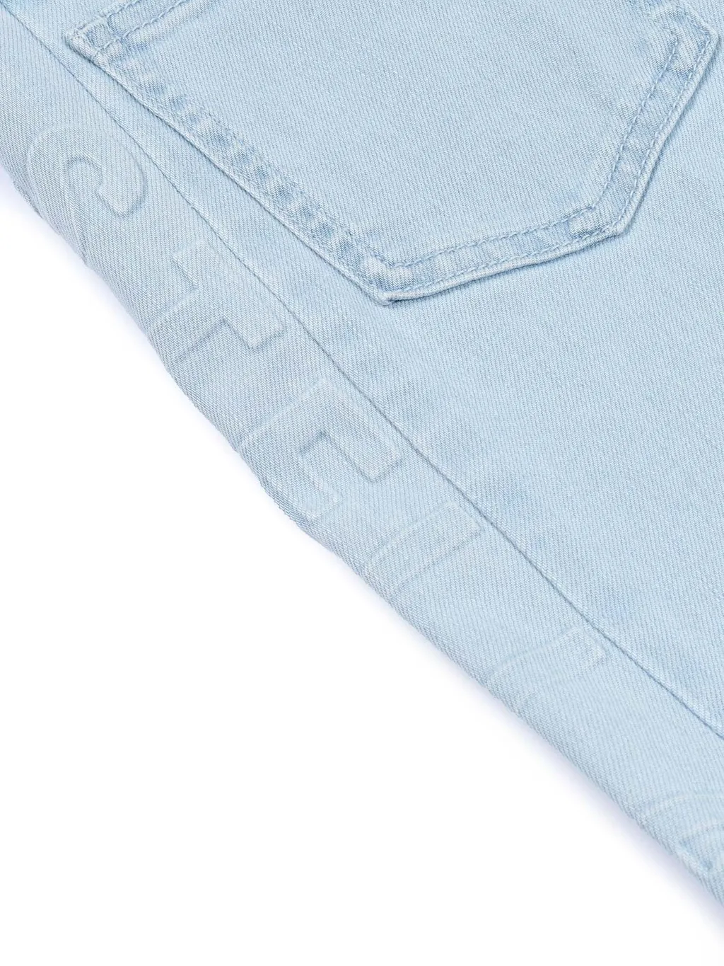 Stella Mccartney Kids Logo Patch Flared Jeans