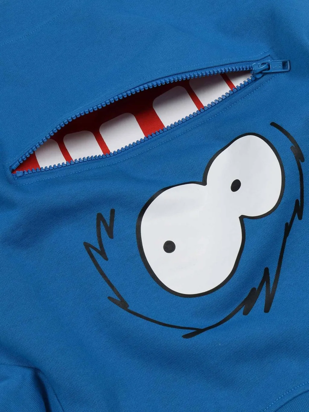 Stella Mccartney Kids Monster-Face Printed Crewneck Sweatshirt