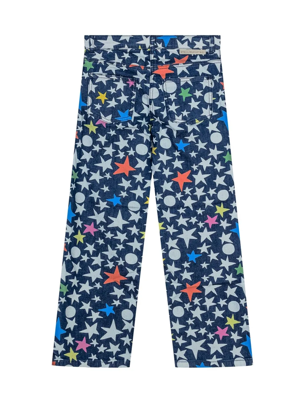 Stella Mccartney Kids Star-Printed Straight-Leg Trousers