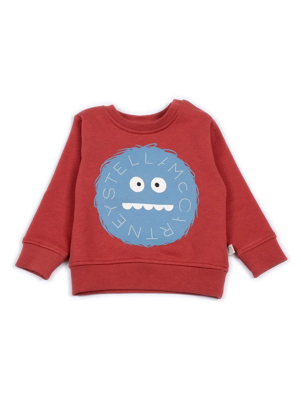 Stella Mccartney Kids Monster-Print Crewneck Sweatshirt