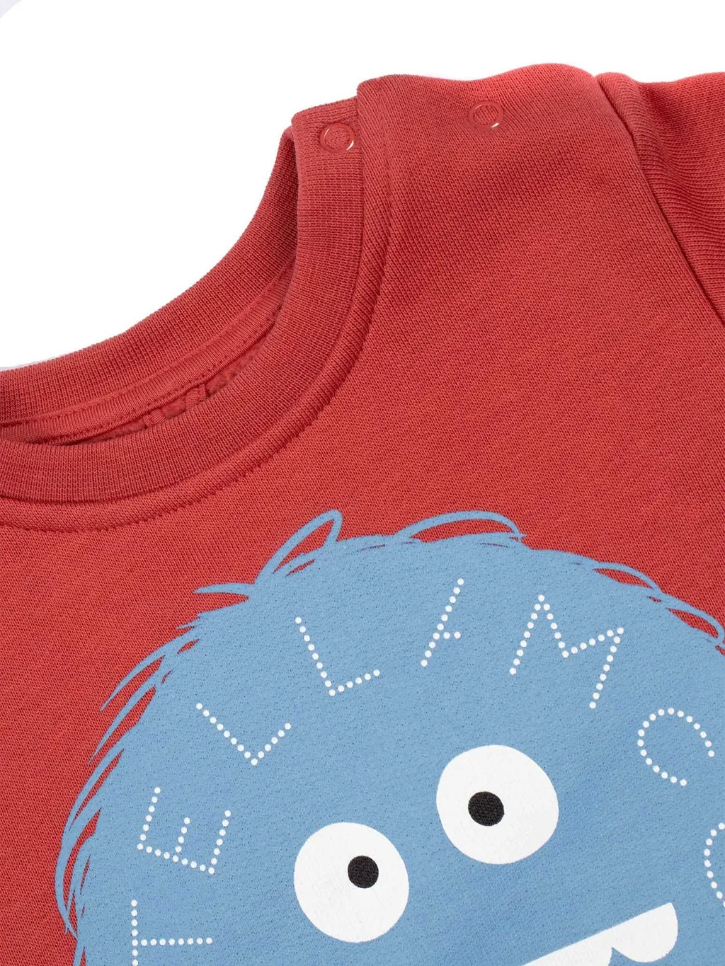 Stella Mccartney Kids Monster-Print Crewneck Sweatshirt