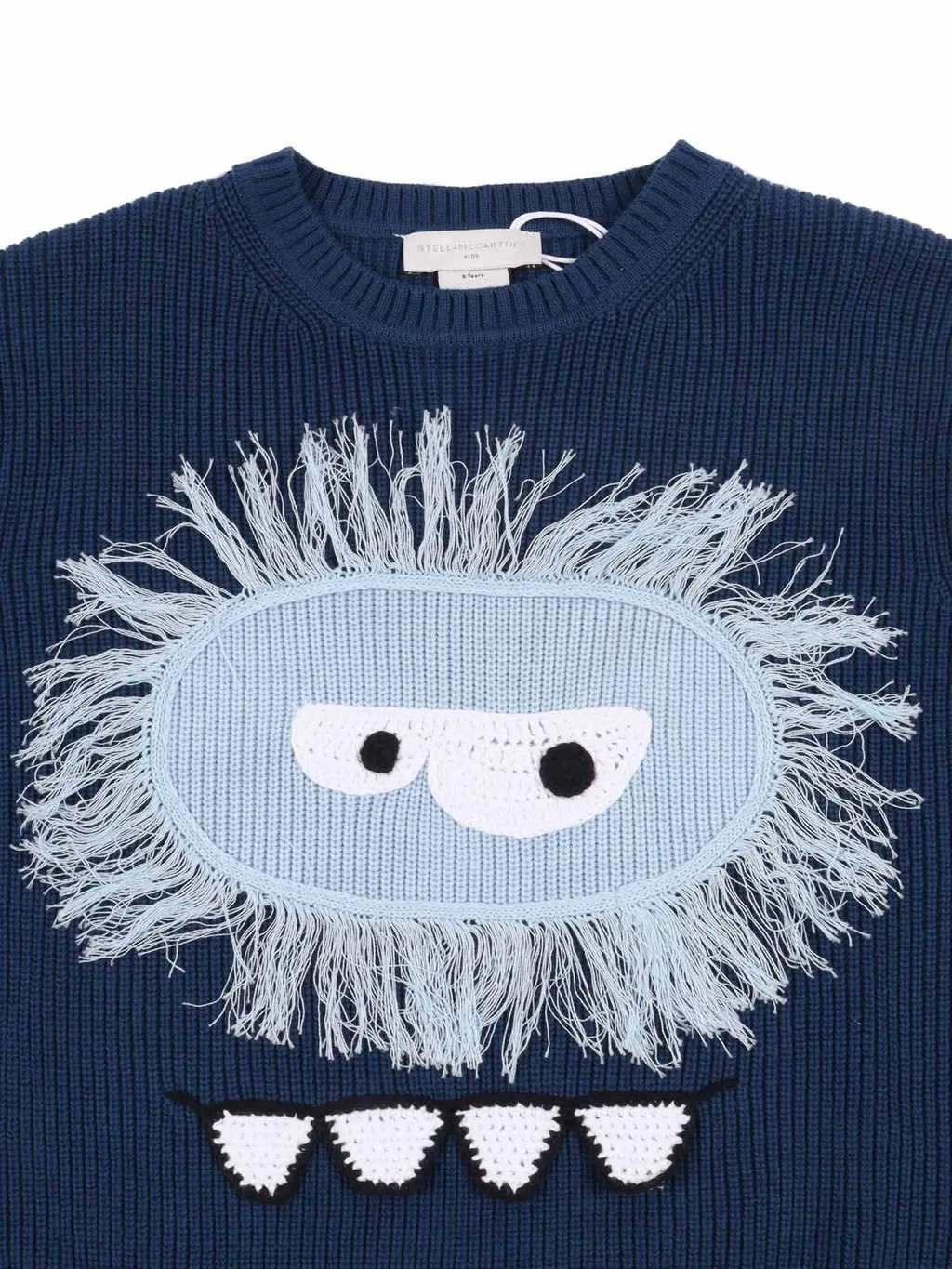 Stella Mccartney Kids Monster Motif Crewneck Jumper