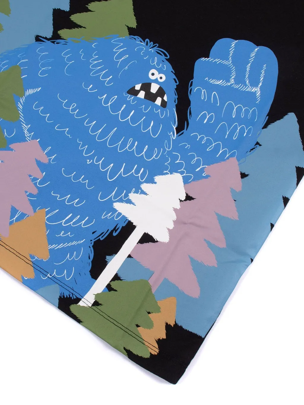 Stella Mccartney Kids Bigfoot-Graphic Printed Crewneck T-Shirt