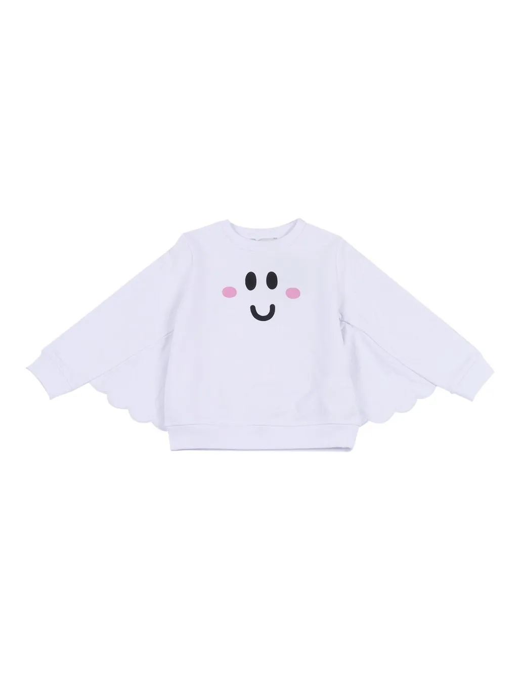 Stella Mccartney Kids Smiley-Face Crewneck Top