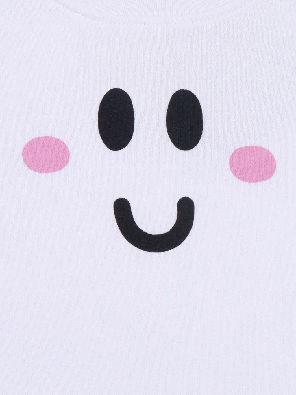 Stella Mccartney Kids Smiley-Face Crewneck Top