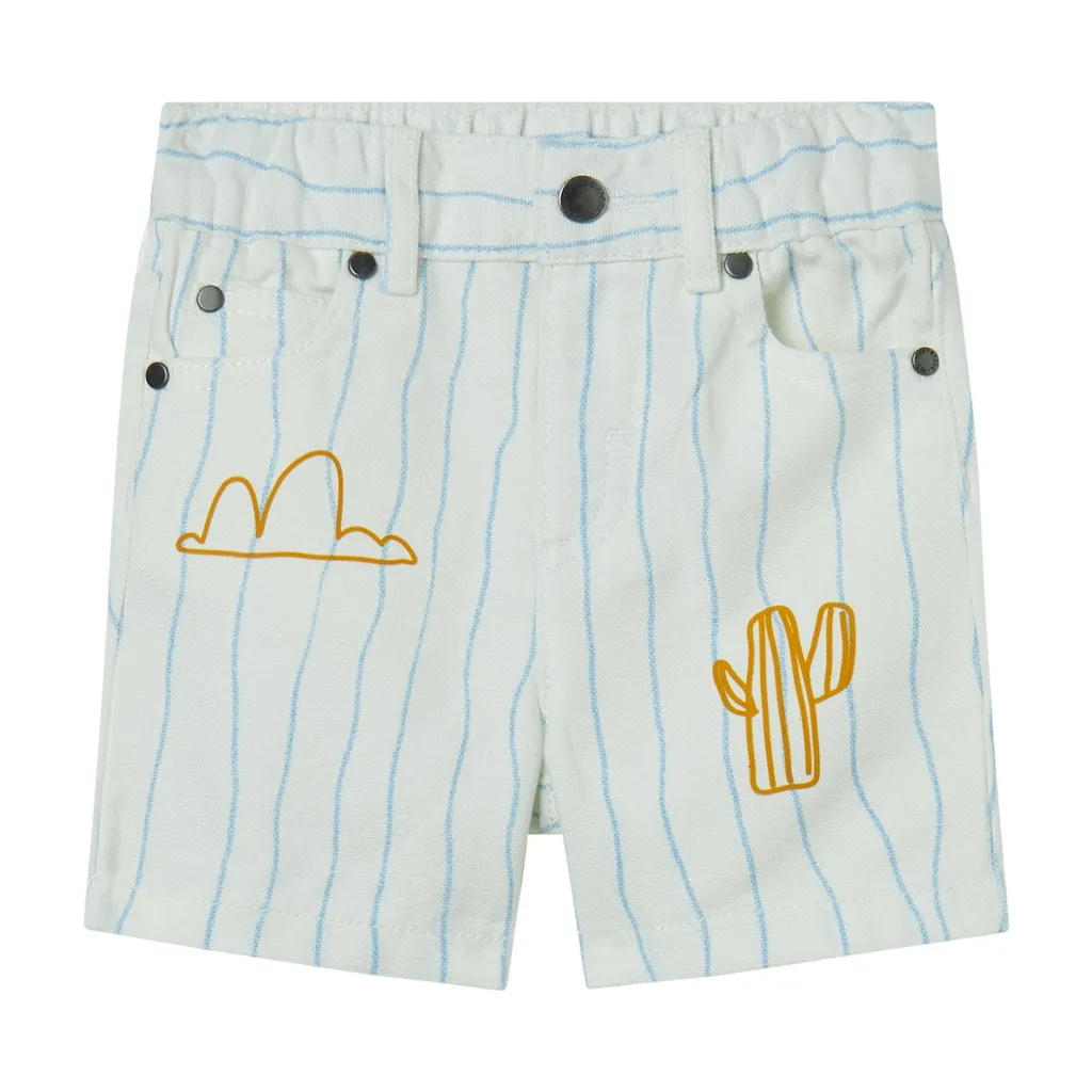 Stella Mccartney Kids Striped Shorts