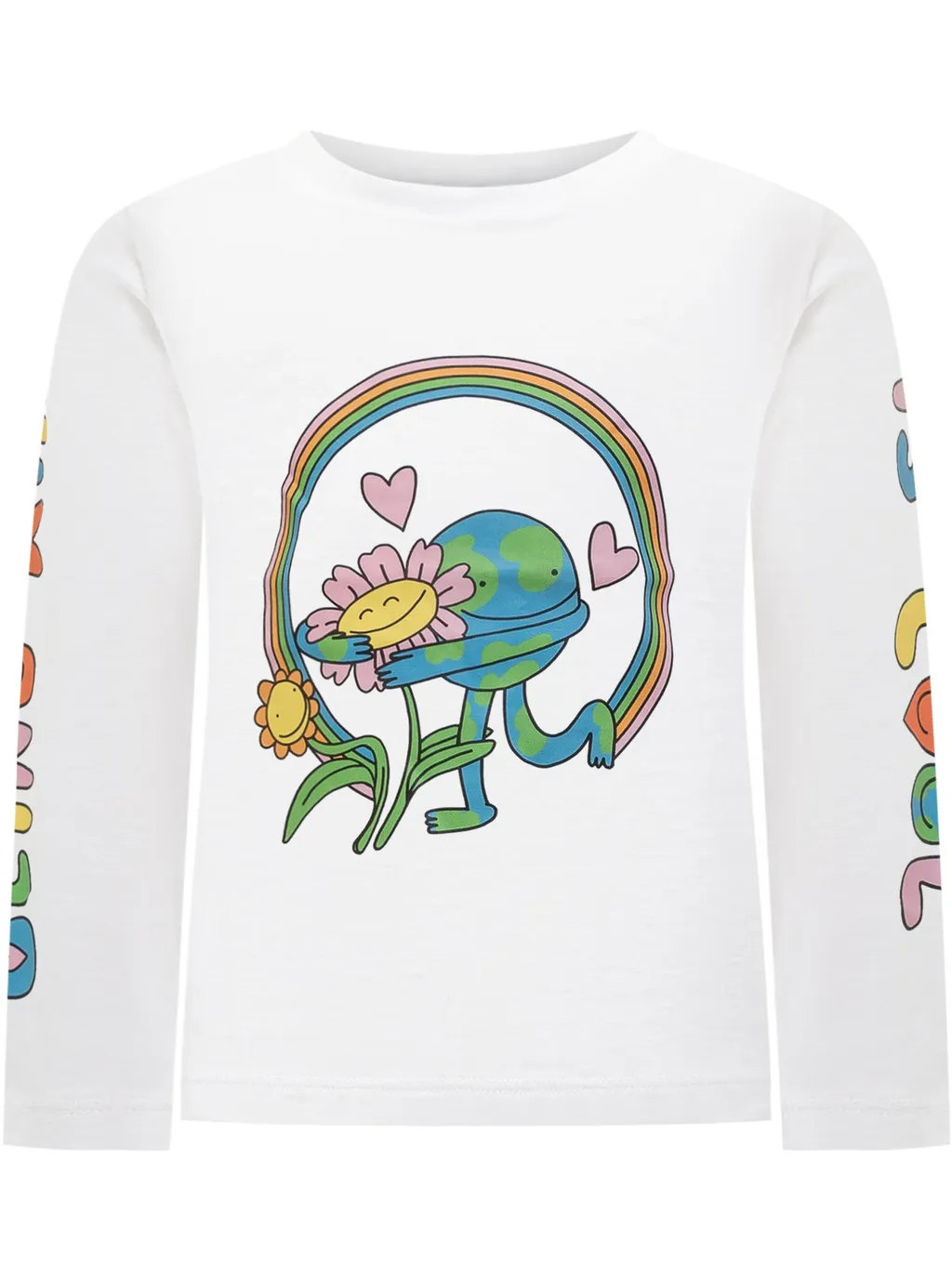 Stella Mccartney Kids Rainbow Motif T-Shirt