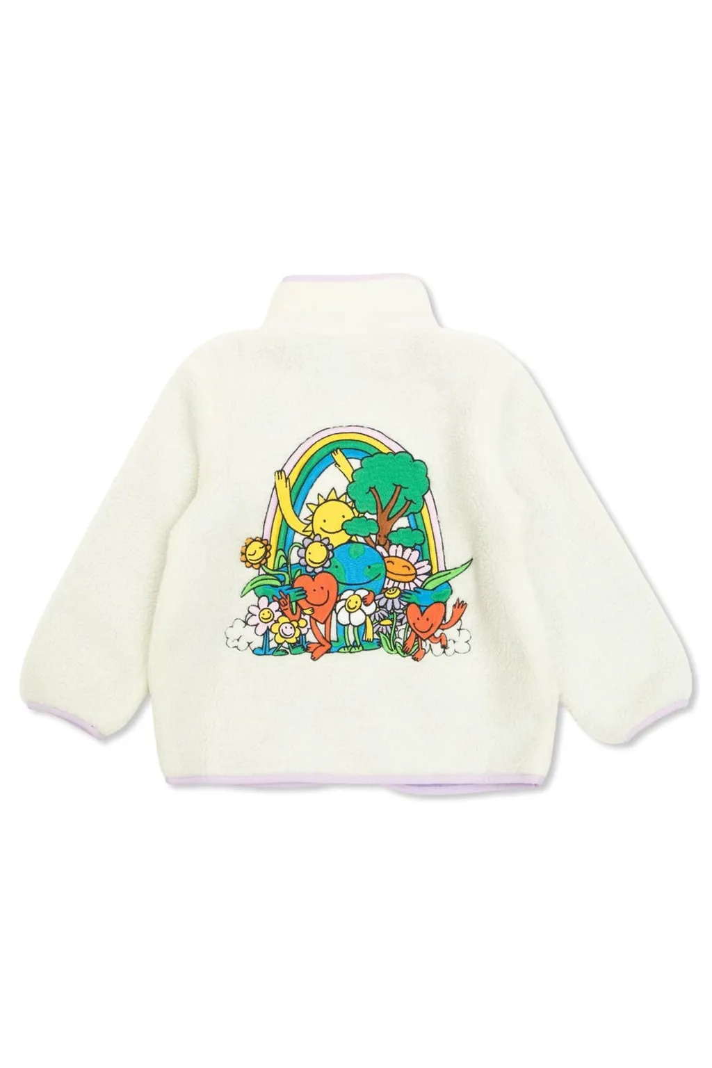 Stella Mccartney Kids Flower Embroidered Jacket