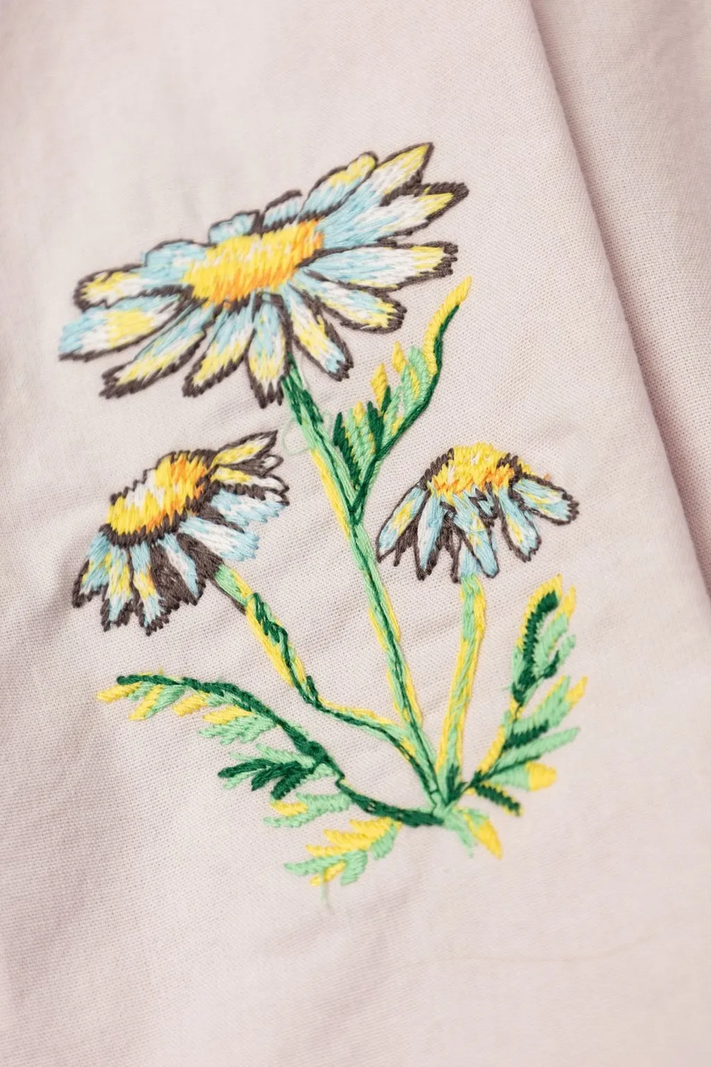 Stella Mccartney Kids Embroidered Ruffled Sleeveless Dress